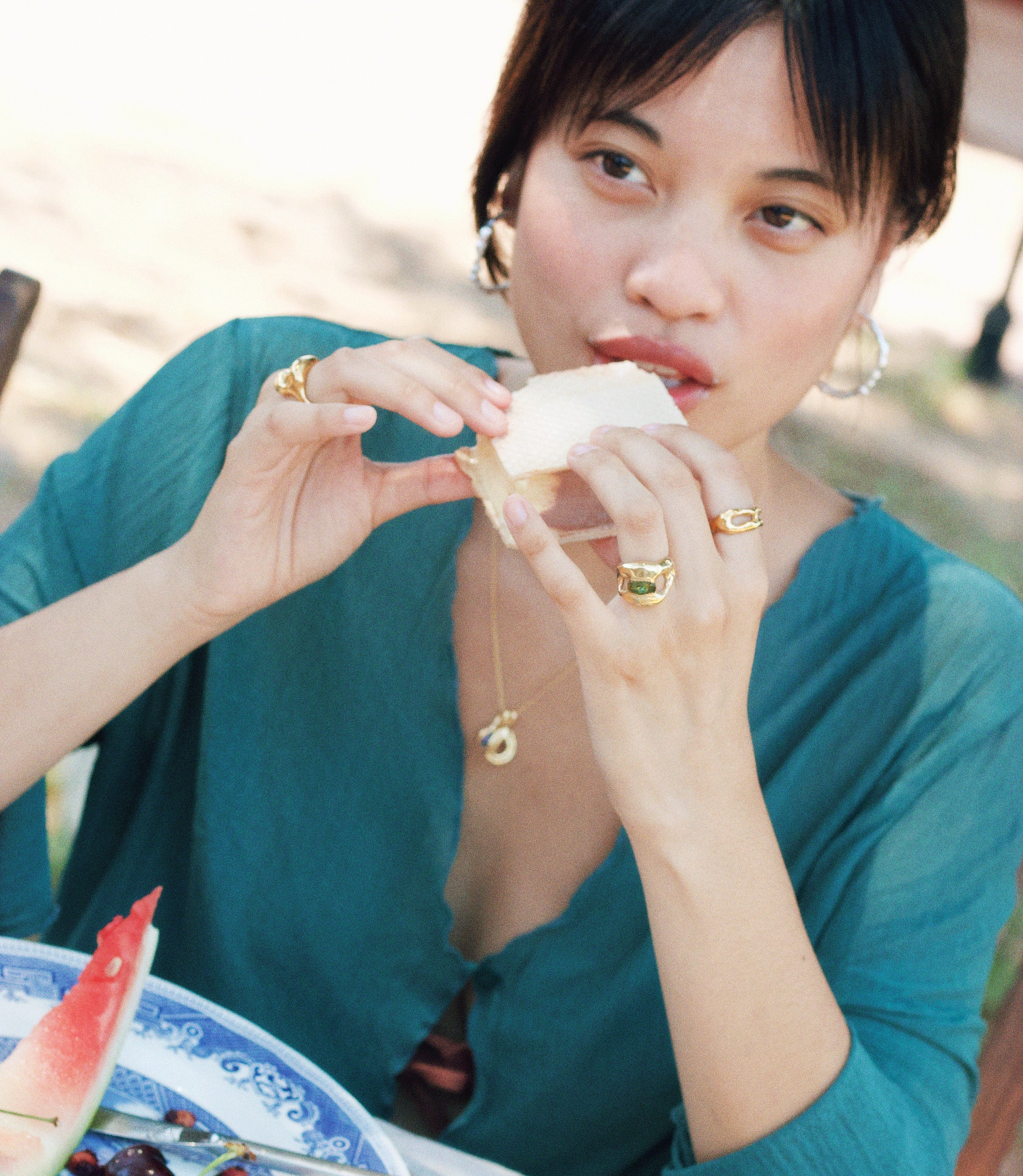 Sendero Hoops Silver