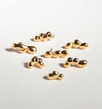 Gotitas earrings Gold (3 unidades)