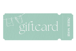 Tarjeta de regalo física